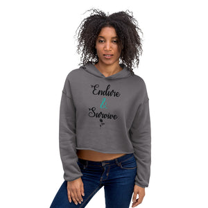 Endure & Survive Crop Hoodie