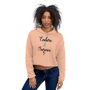 Endure & Survive Crop Hoodie